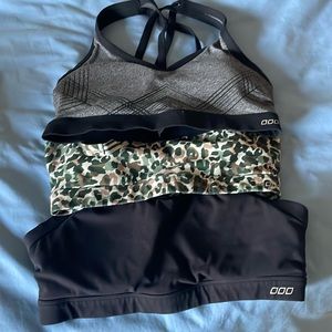 Lorna Jane sports bras, set of 3